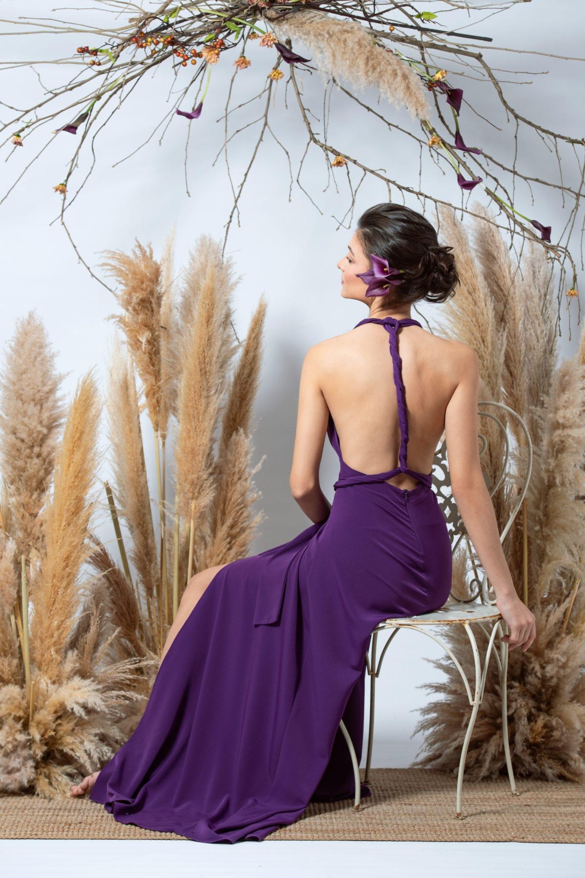 Tracy Mor Tasarım Gece Elbisesi - BE OZ - Görsel 2