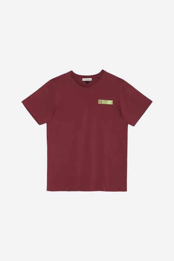 Les Benjamins Short Sleeve Tee 010 Merlot