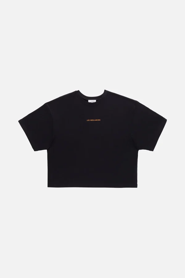 Les Benjamins Woman Oversized Tee 001 Black