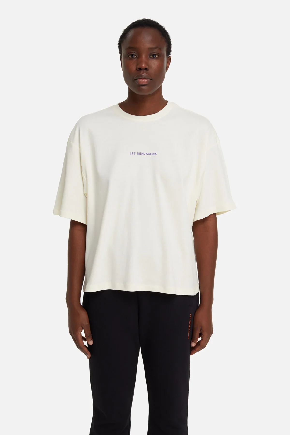 Les Benjamins Oversized Tee 004 Off White - Görsel 2