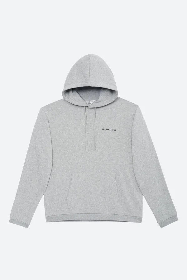 Les Benjamins Hoodie 003 Light Grey