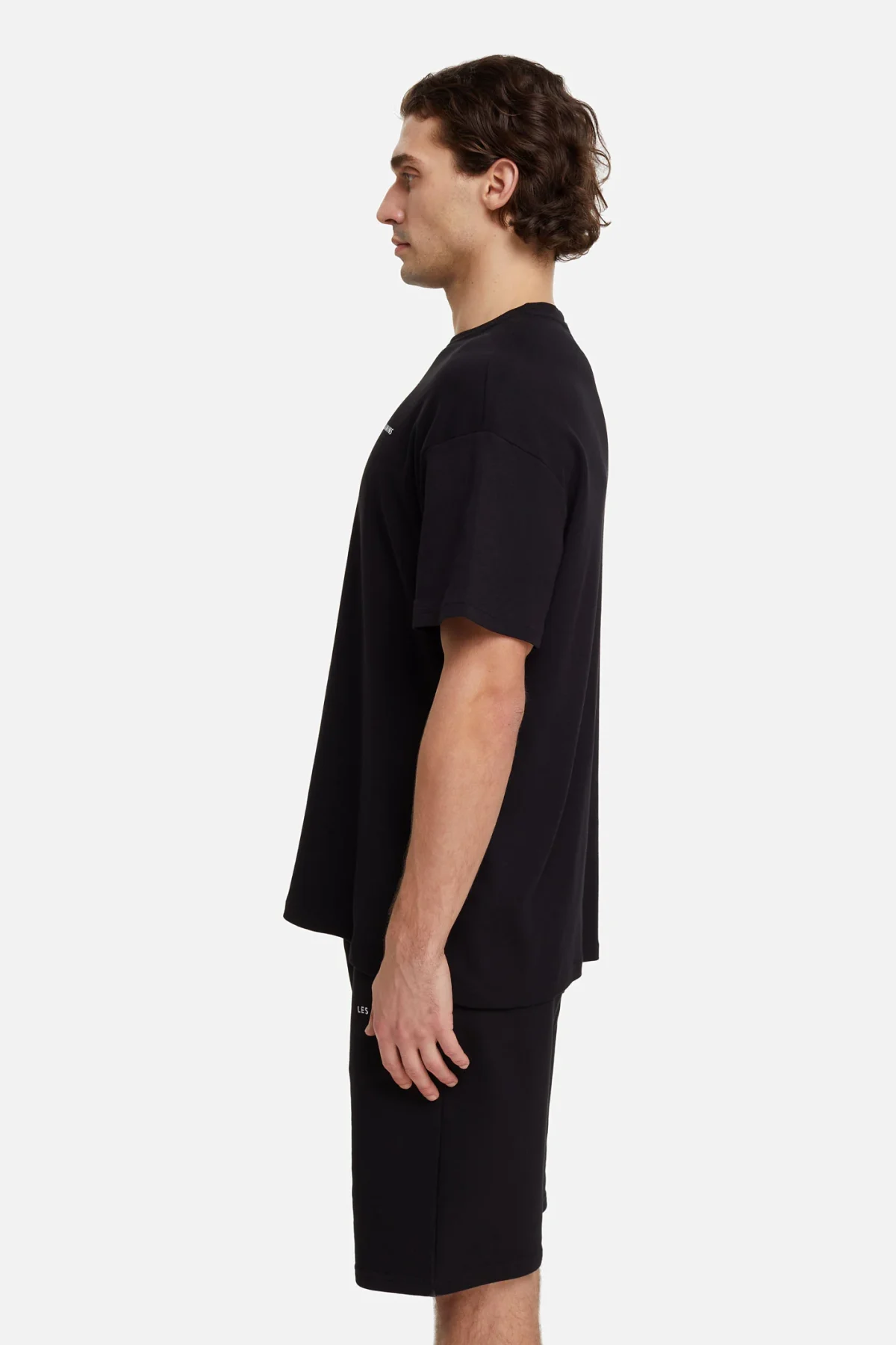 Les Benjamins Oversized Tee 001 Black - Görsel 3