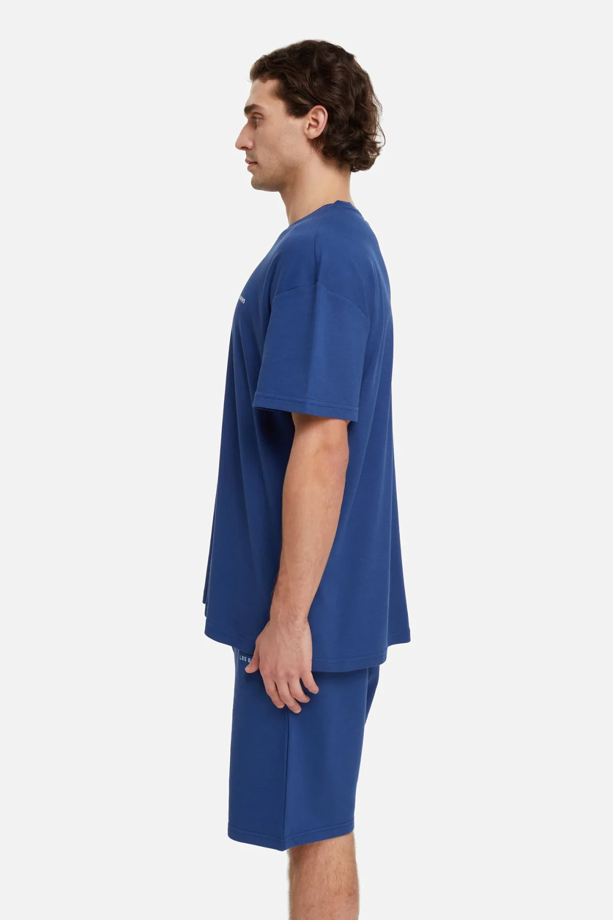 Les Benjamins Oversized Tee 002 Navy - Görsel 3