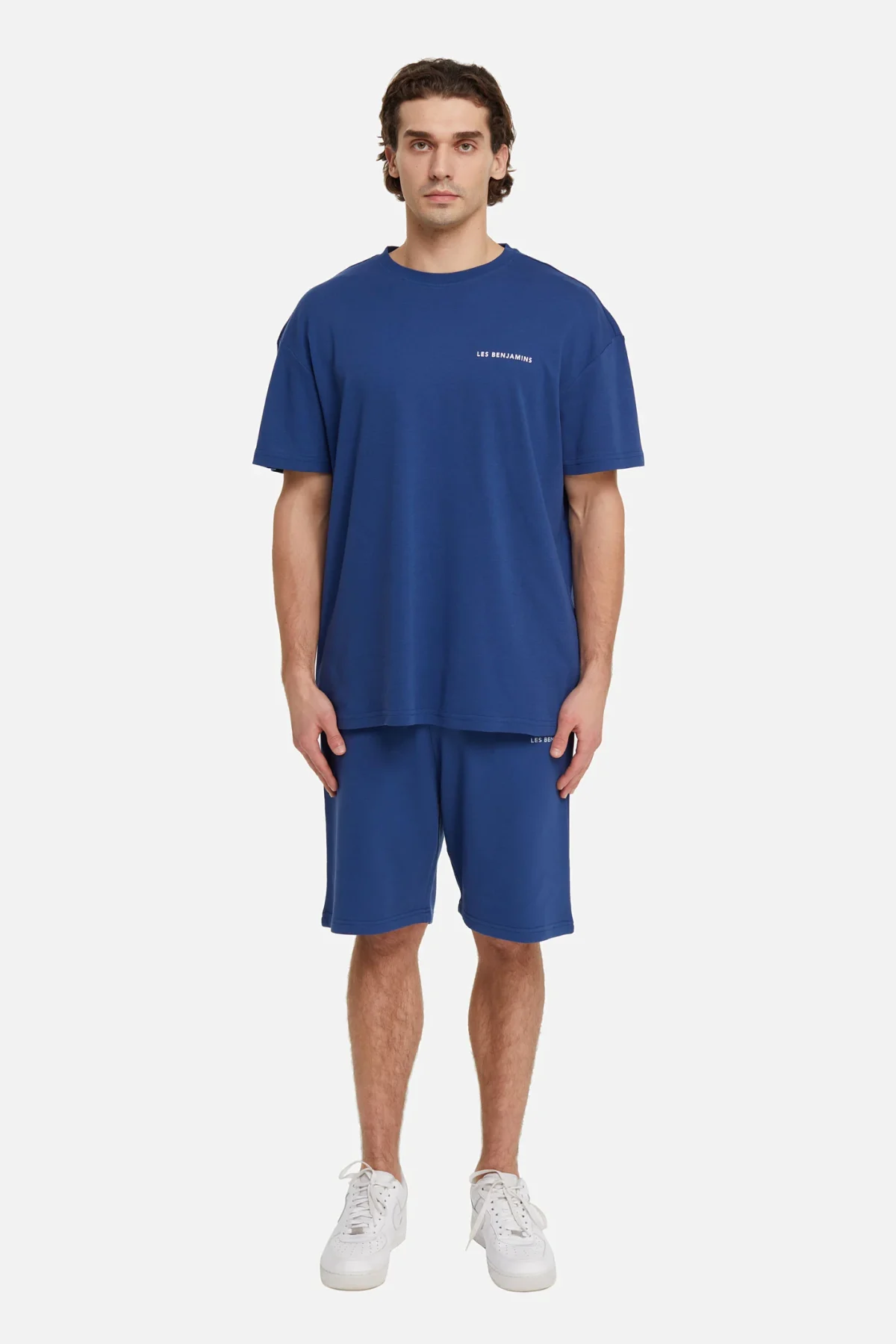 Les Benjamins Oversized Tee 002 Navy - Görsel 5
