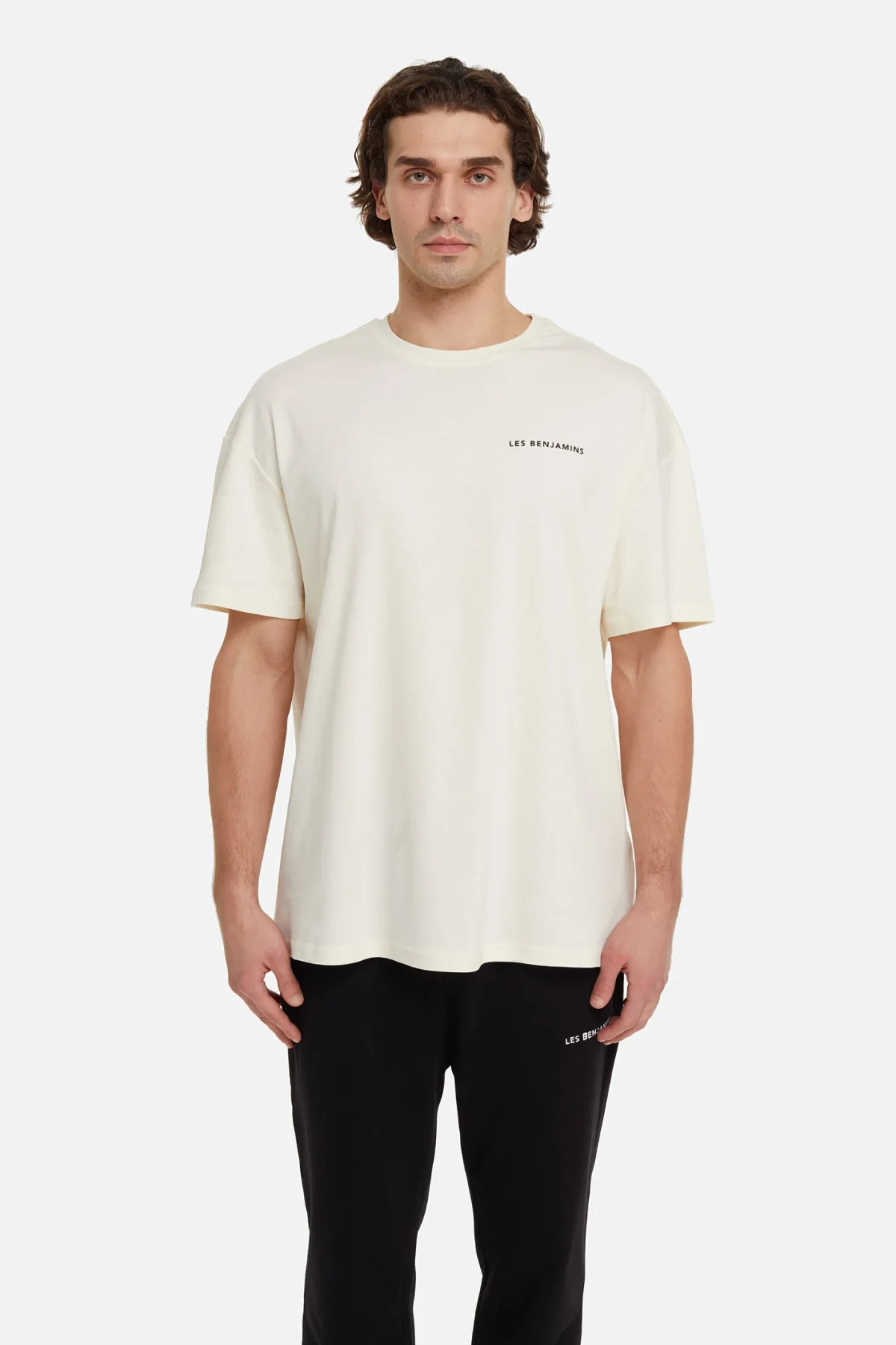 Les Benjamins Oversized Tee 004 Off White - Görsel 3