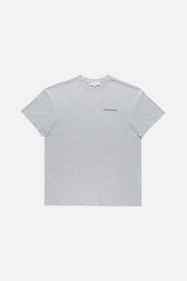 Les Benjamins Short Sleeve Tee 008 Light Grey