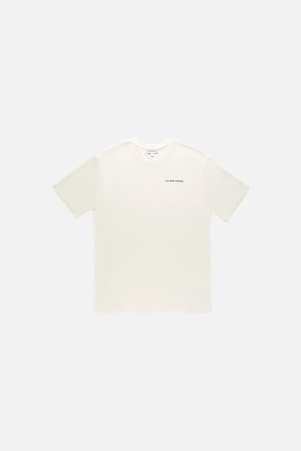 Les Benjamins Short Sleeve Tee 009 Off White
