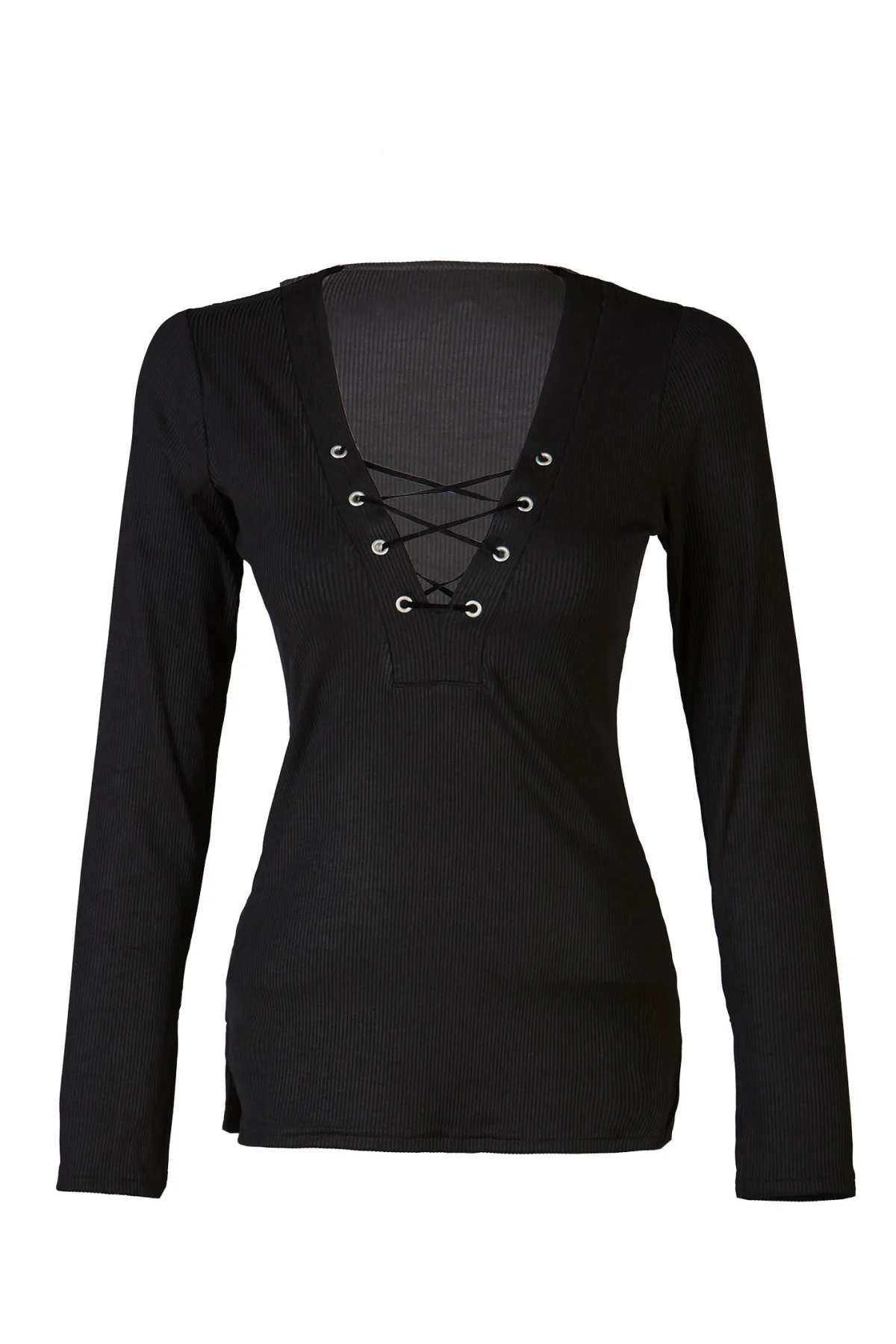 Kuşgözlü Beyaz Bluz - BE OZ - Görsel 8