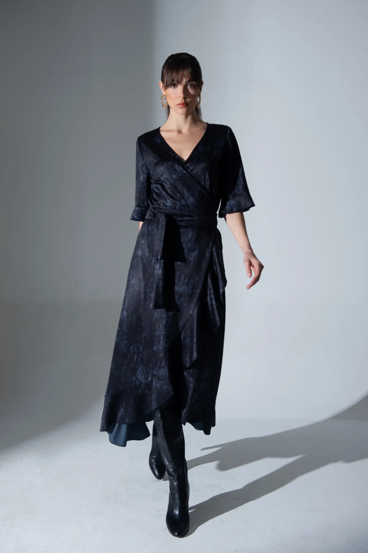 Yasmin Kruvaze Elbise - BE OZ - Görsel 3