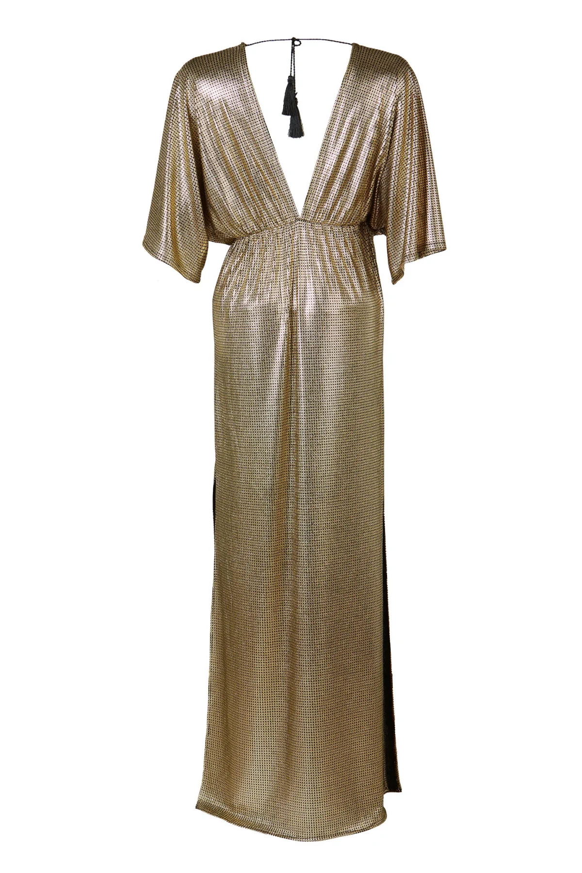 Yarasa Kol Gold Elbise - BE OZ - Görsel 7