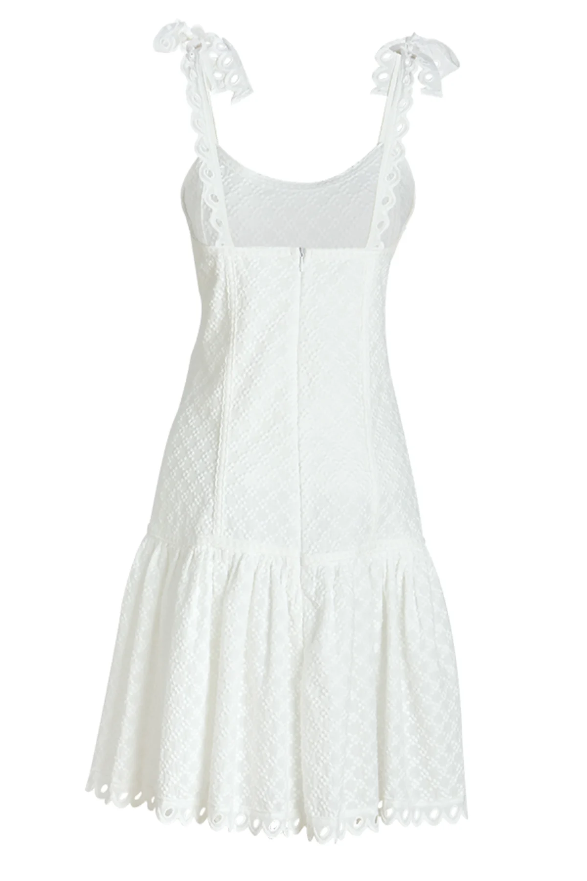 Heidi Brode Beyaz Elbise - BE OZ - Görsel 7