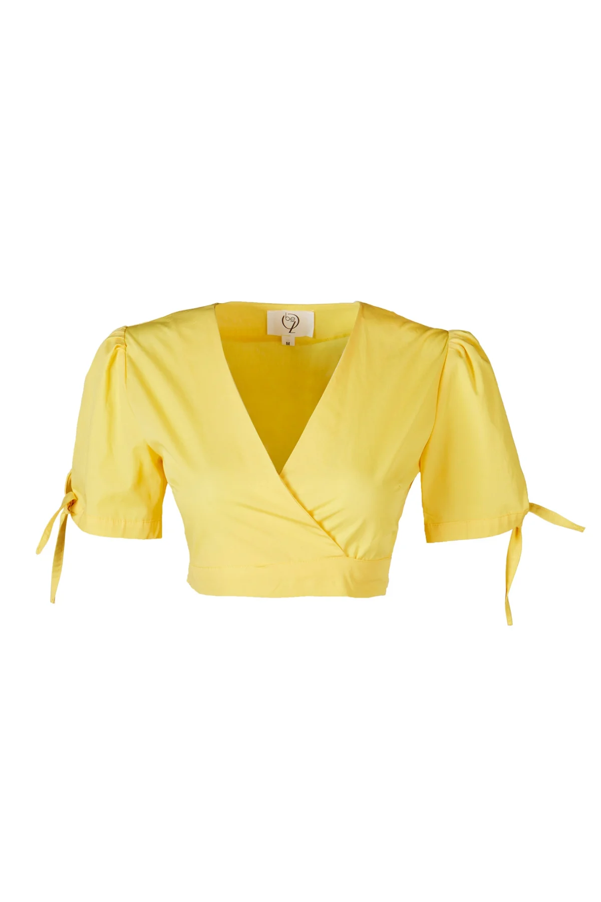 Kruvaze Bağlamalı Kırmızı Top - BE OZ - Görsel 3