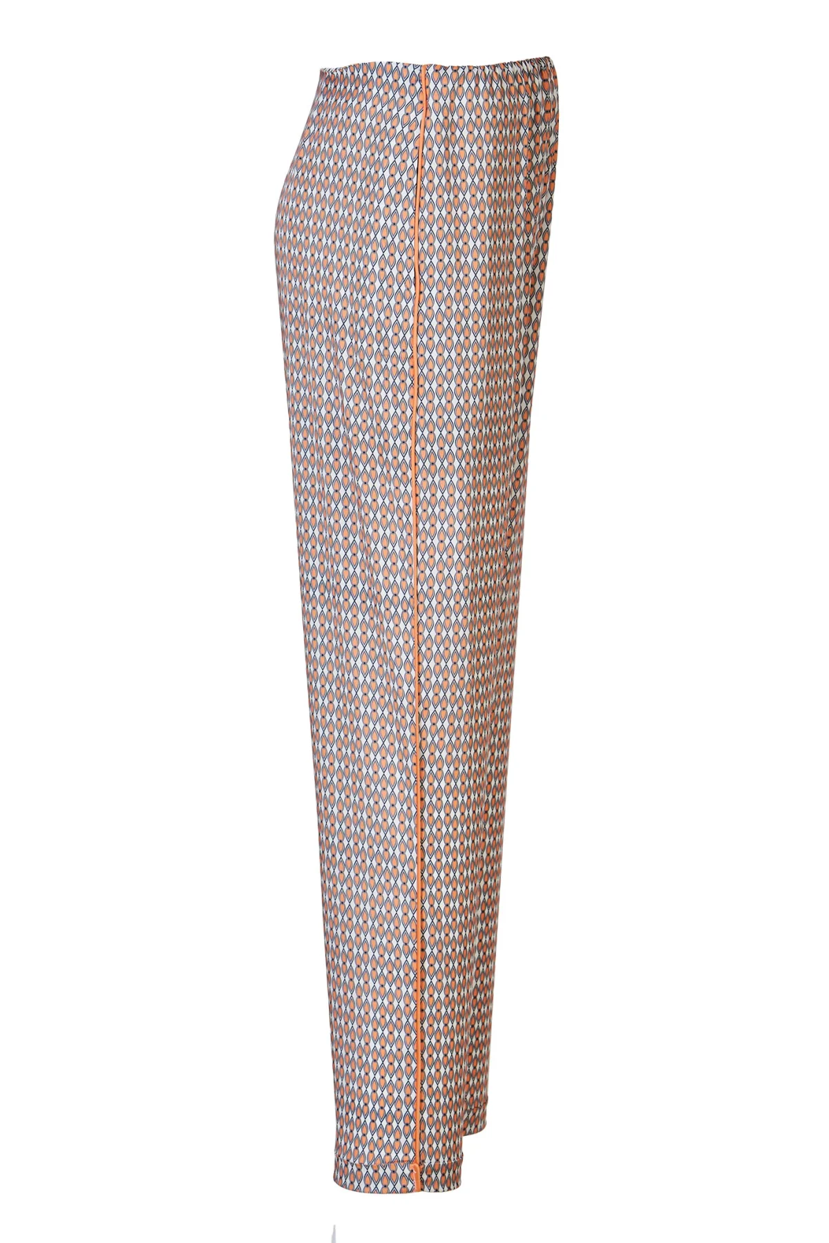 Nihan Turuncu Desen Havuç Pantolon - BE OZ - Görsel 5