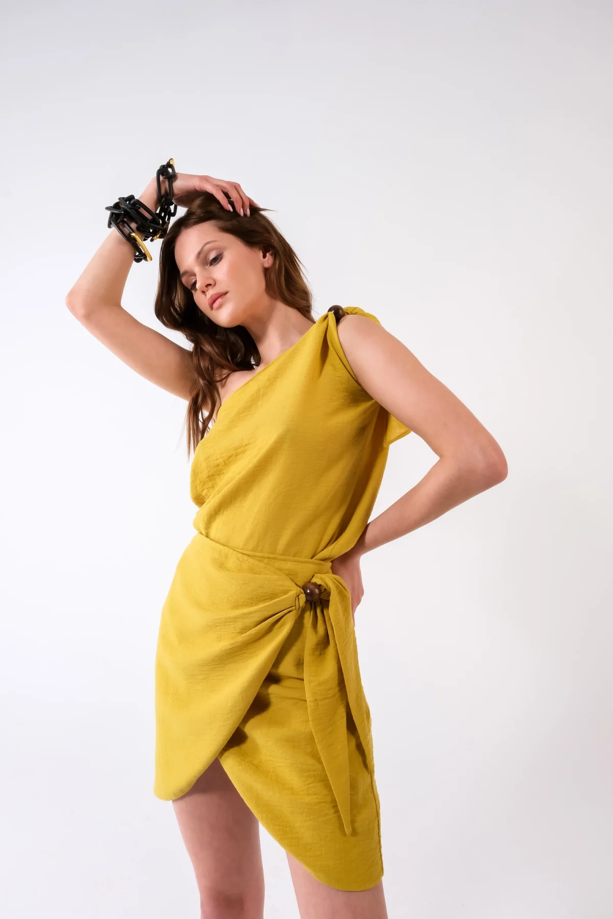 Mari Hardal Bluz ve Etek Takım - BE OZ - Görsel 3