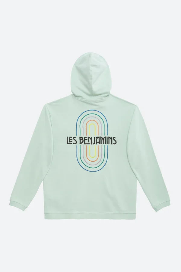 Les Benjamins Zip Hoodie 003 Pale Pistachio