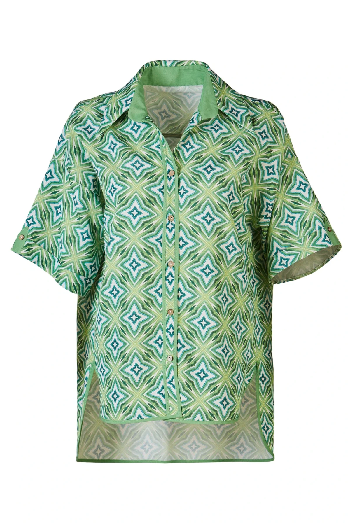 Marin Mavi Gömlek ve Şort Takım - BE OZ - Görsel 16