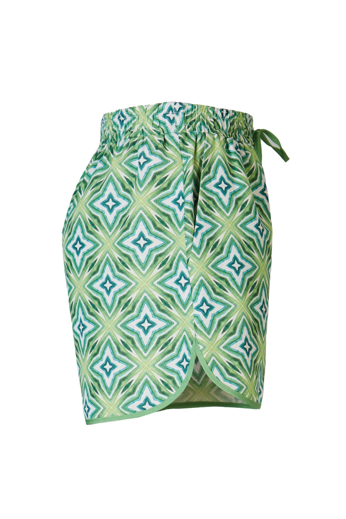 Natur Yeşil Gömlek ve Şort Takım - BE OZ - Görsel 8