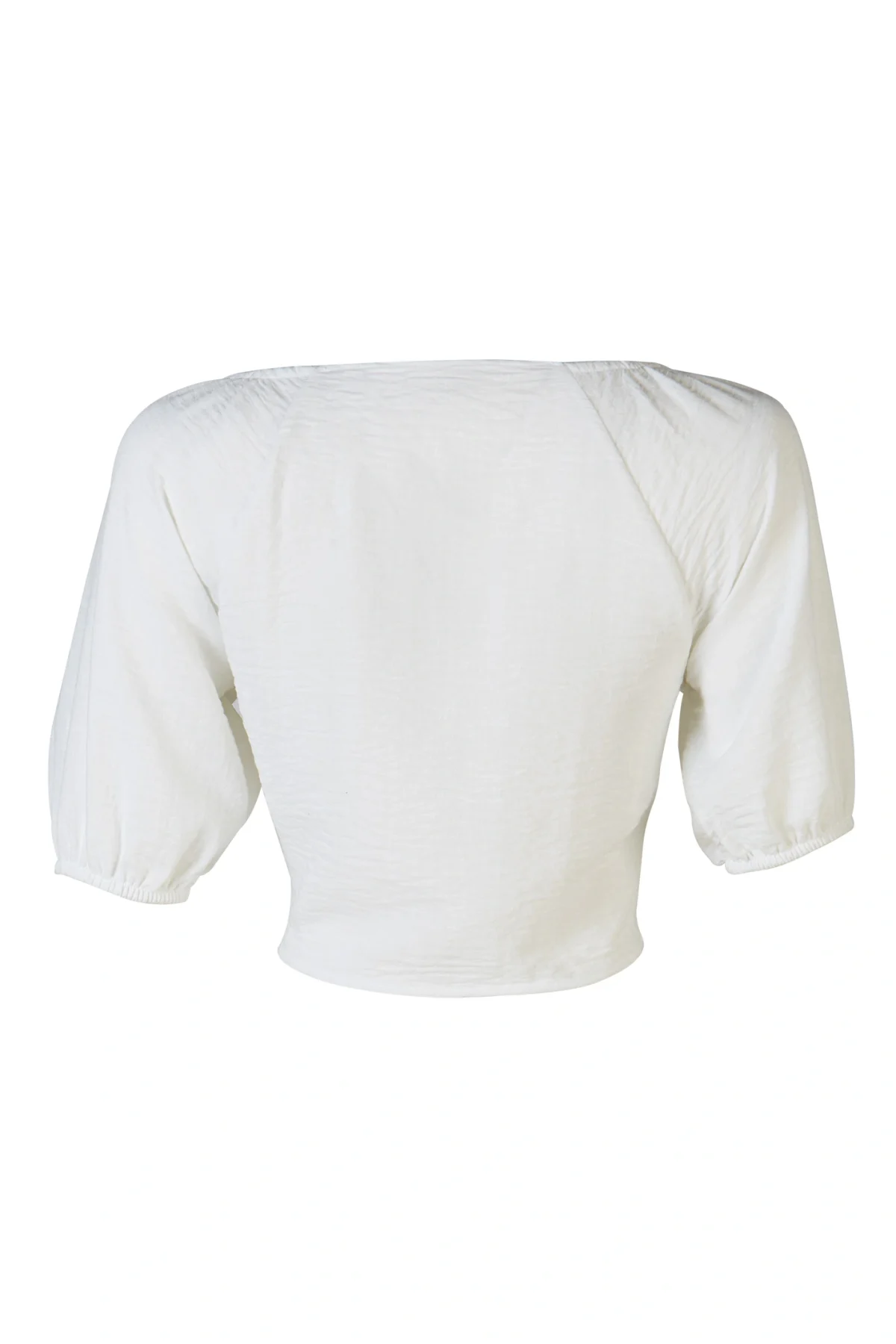 Önden Bağlamalı Siyah Top - BE OZ - Görsel 8