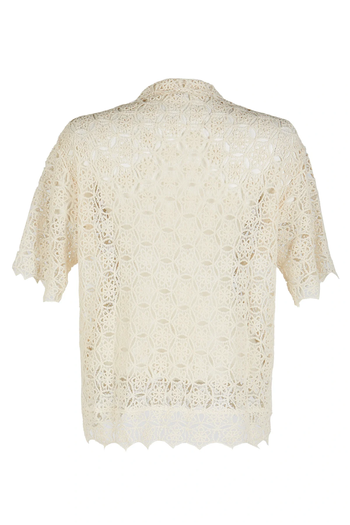 Resort Kroşe Bej Gömlek - BE OZ - Görsel 6