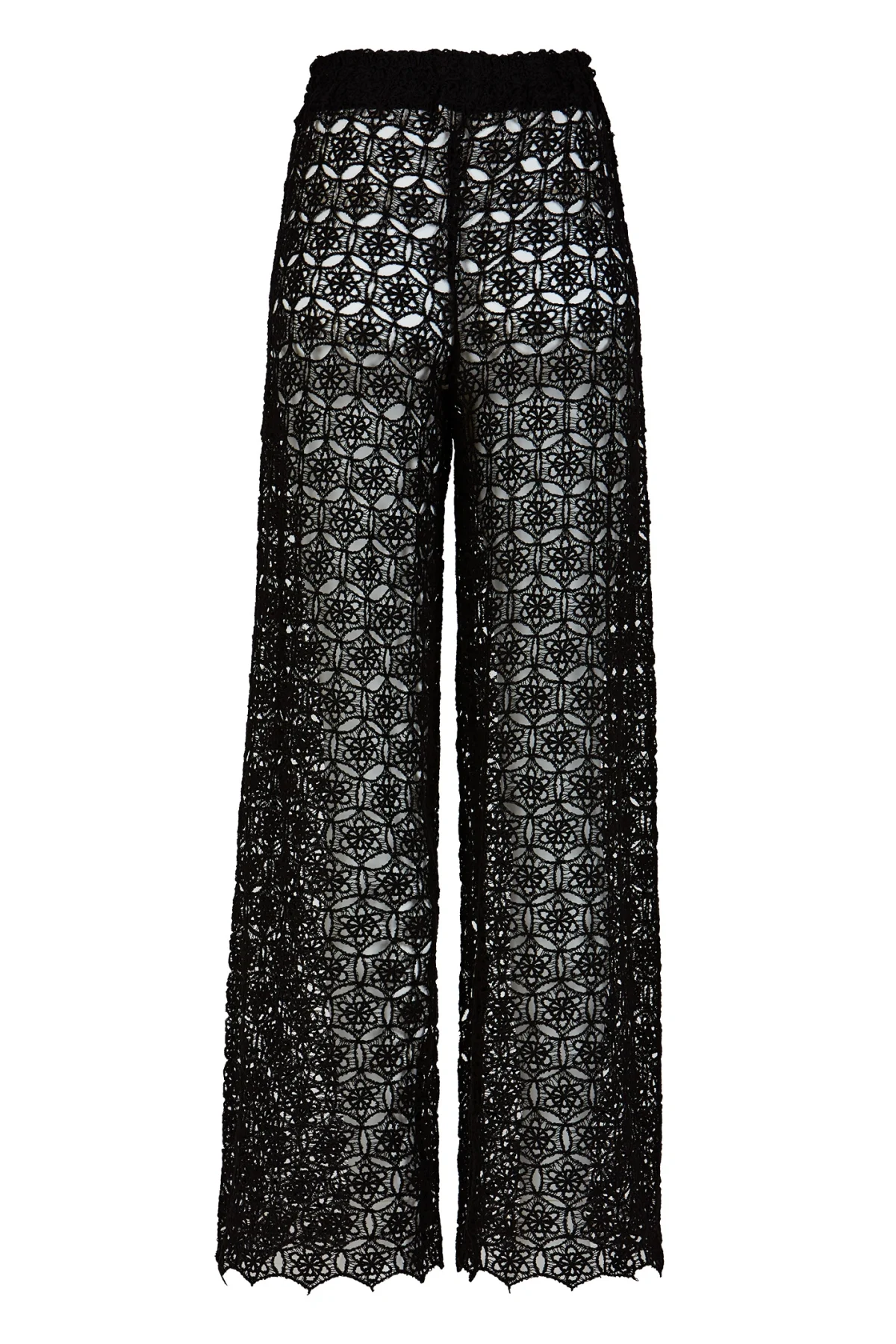 Resort Kroşe Siyah Pantolon - BE OZ - Görsel 2