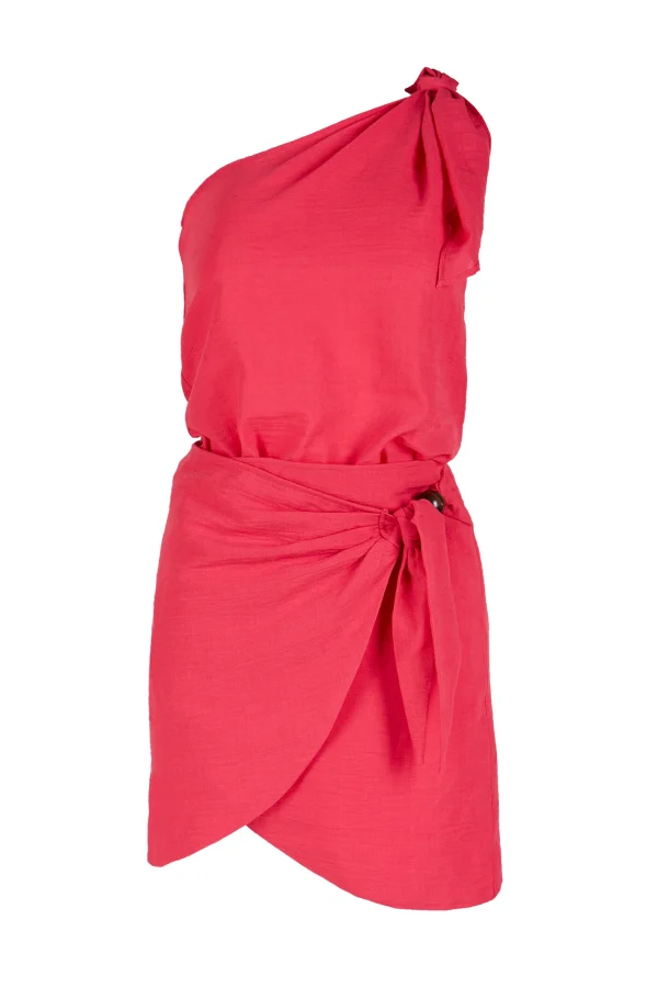 Mari Fuşya Bluz ve Etek Takım - BE OZ