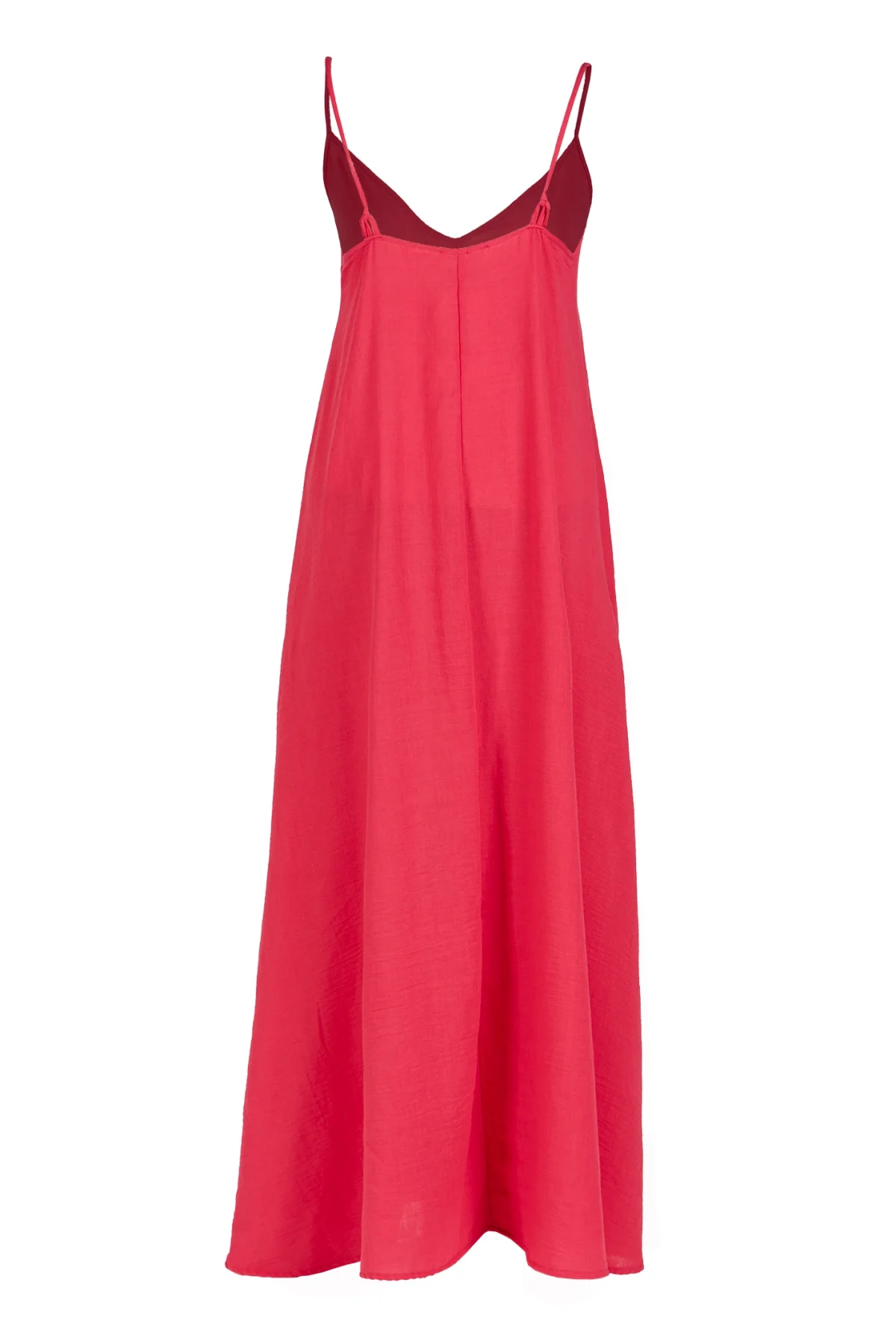 Marnie Fuşya Maxi Elbise - BE OZ - Görsel 2