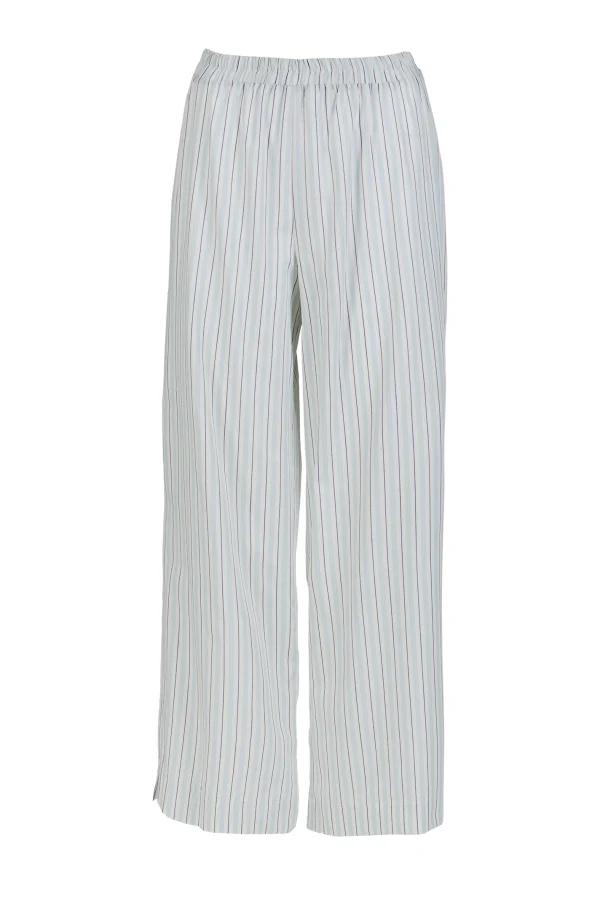 Mavi Çizgili Salaş Pijama Pantolon - BE OZ