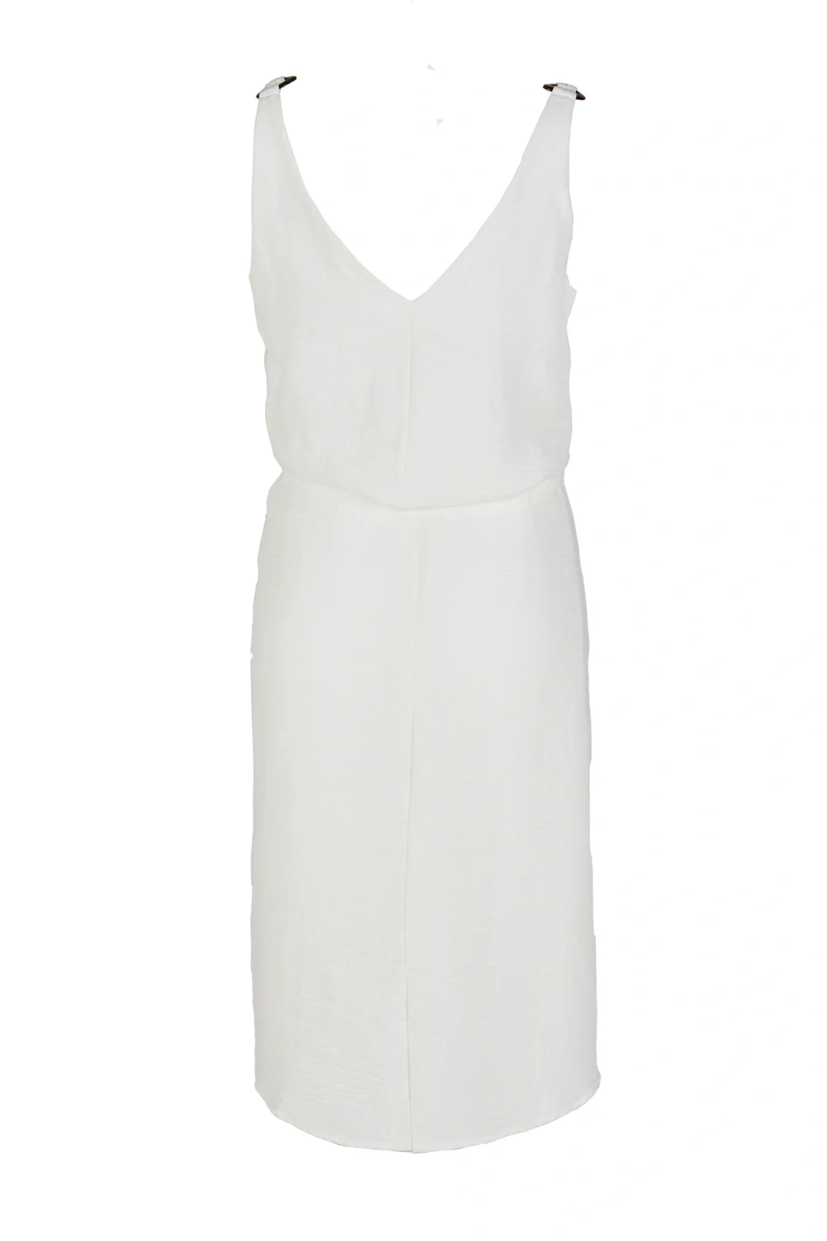 Önden Bağlamalı Turuncu Elbise - BE OZ - Görsel 9