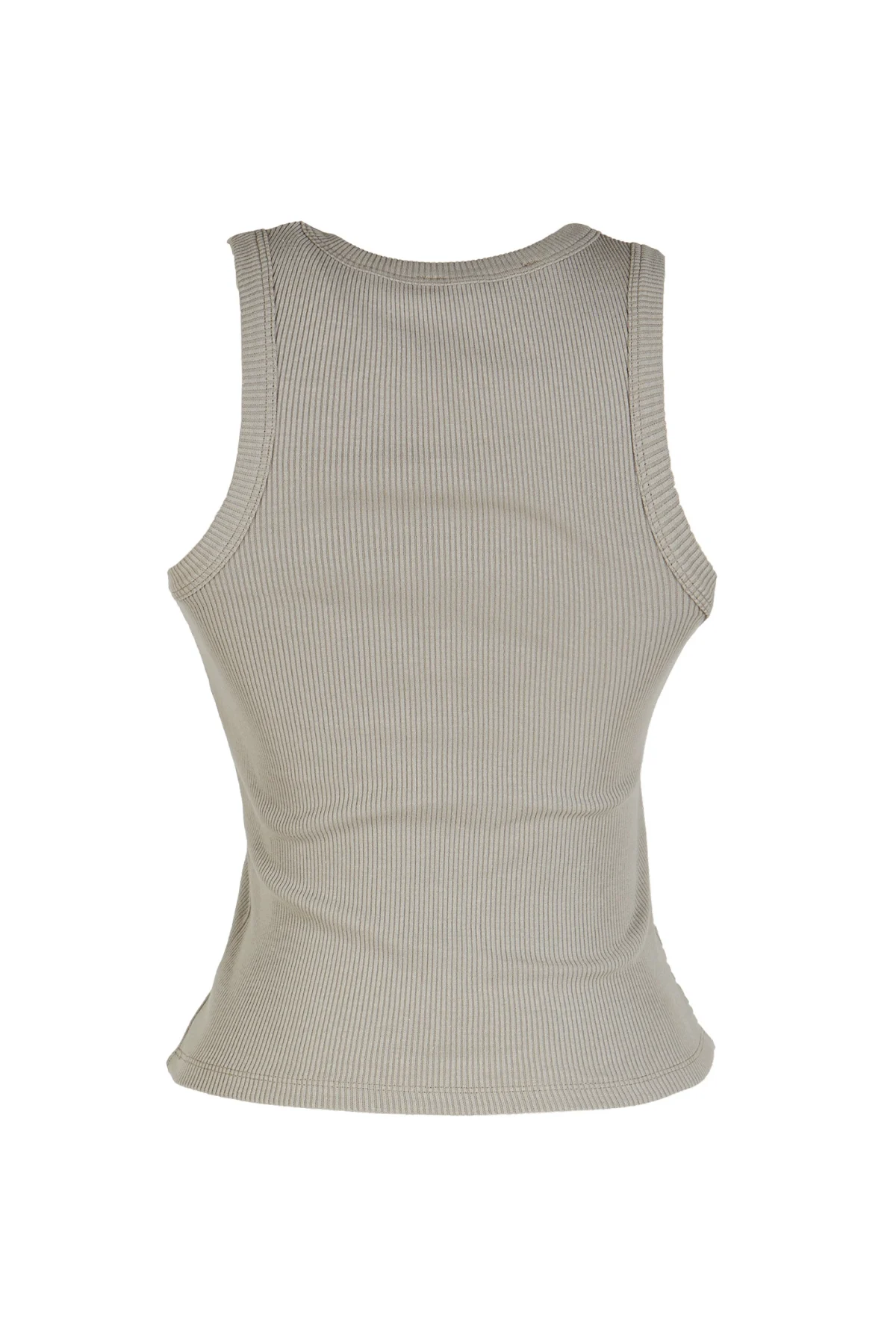 Yüzücü Ribana Gri Atlet - BE OZ - Görsel 2