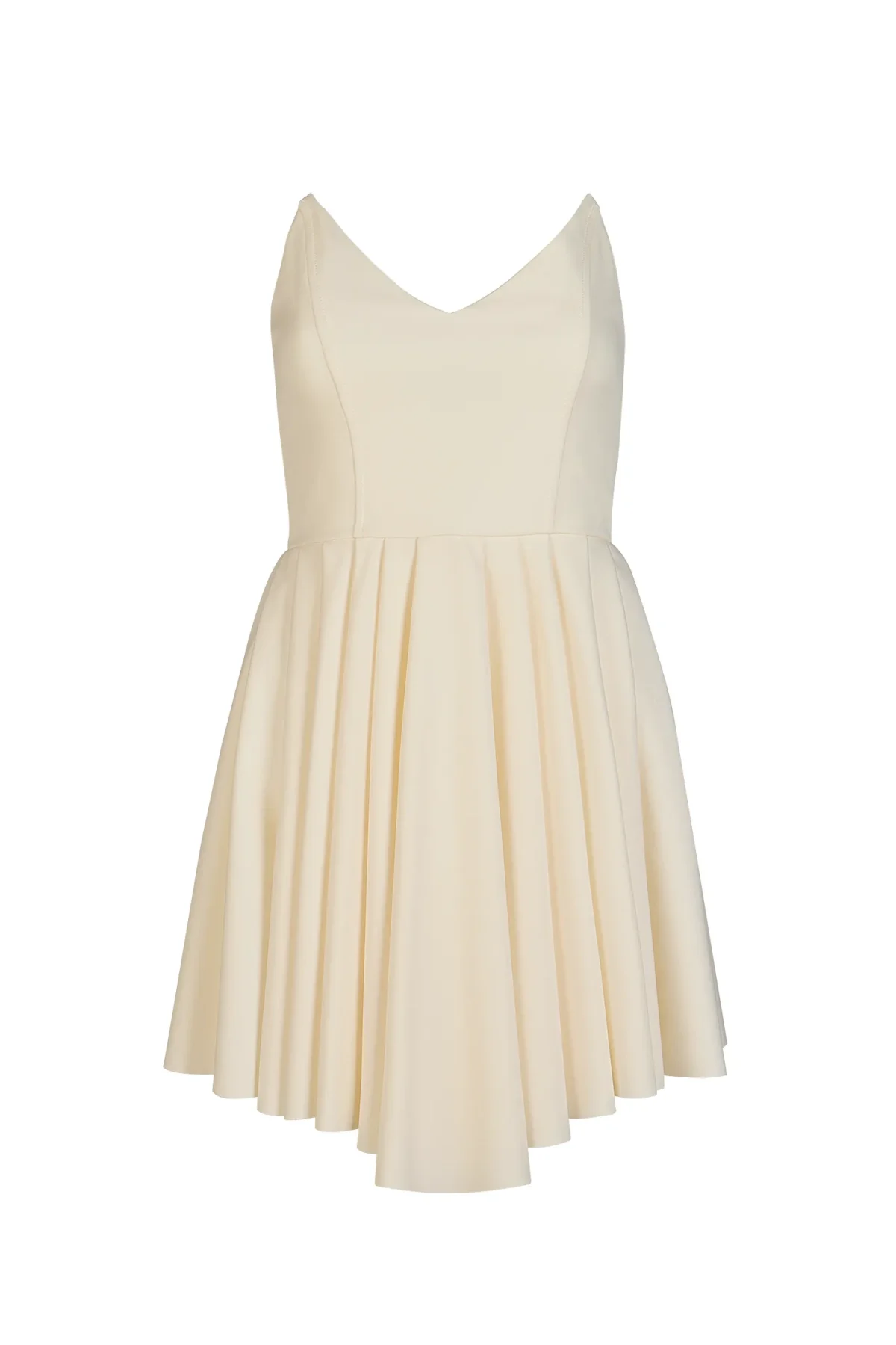 Lilya Ekru Elbise - Görsel 1