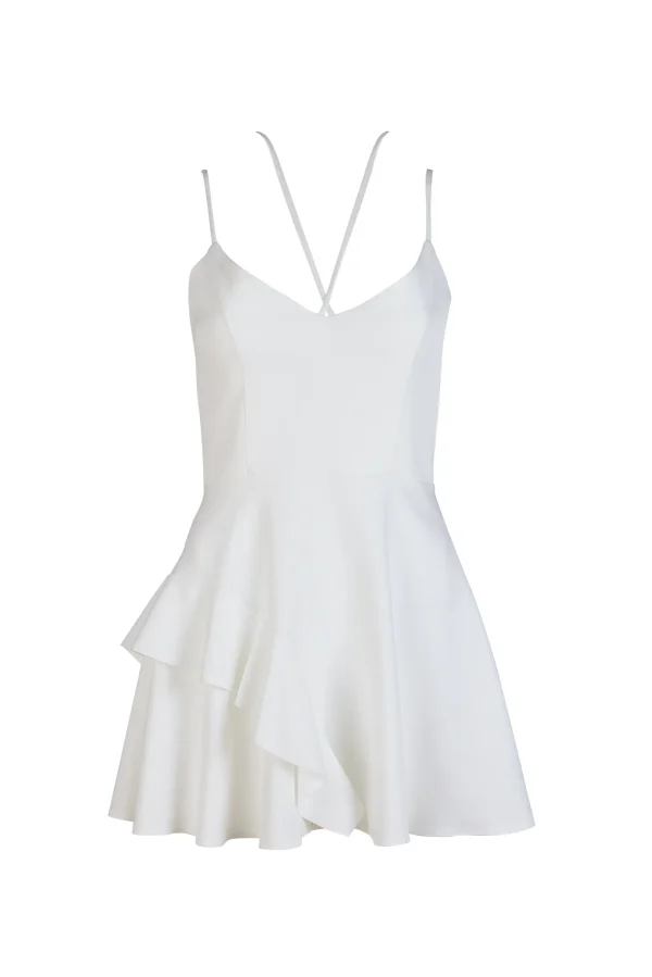 Mia Beyaz Elbise - BE OZ