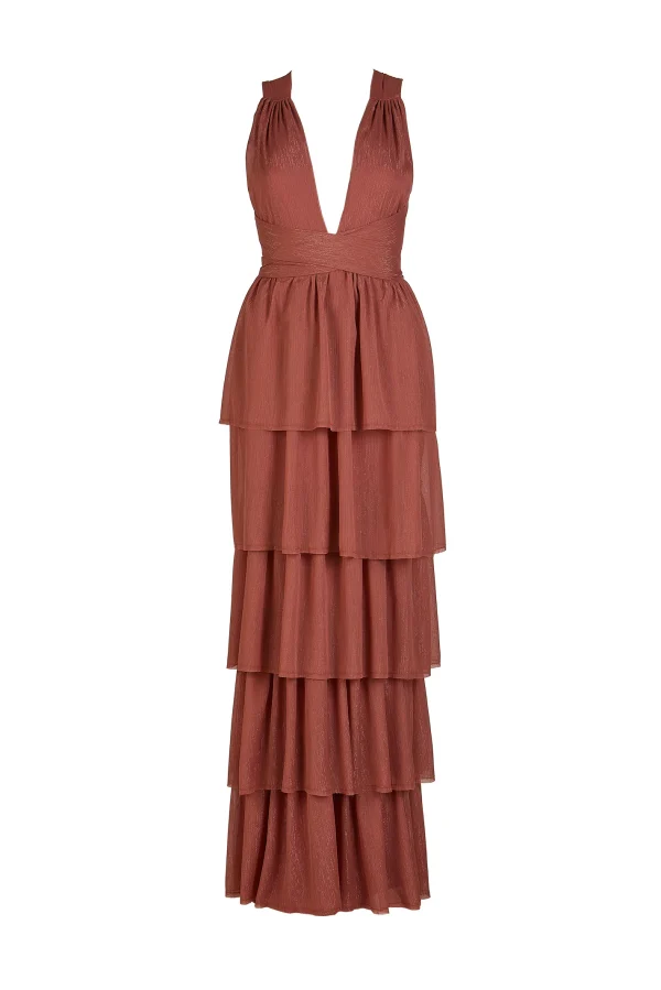 Sonia Kiremit Elbise - BE OZ