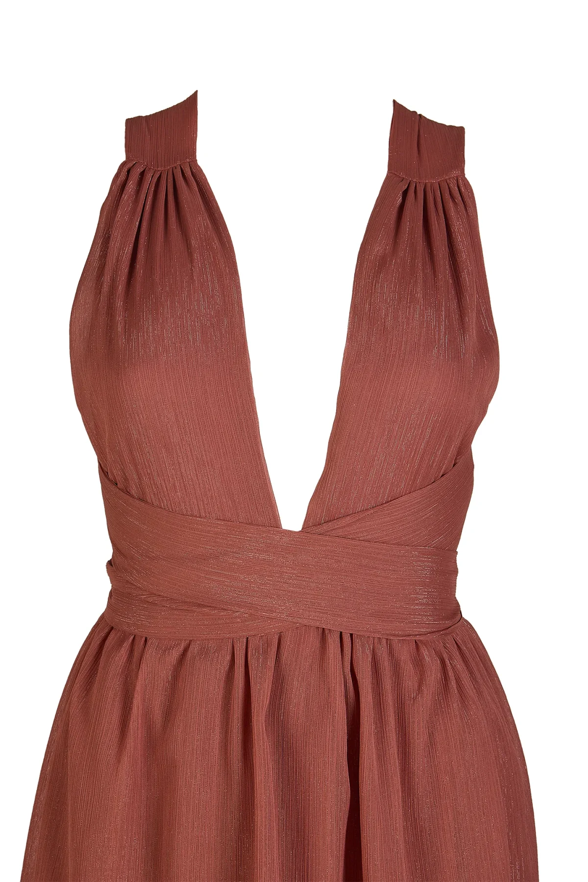 Sonia Kiremit Elbise - BE OZ - Görsel 4