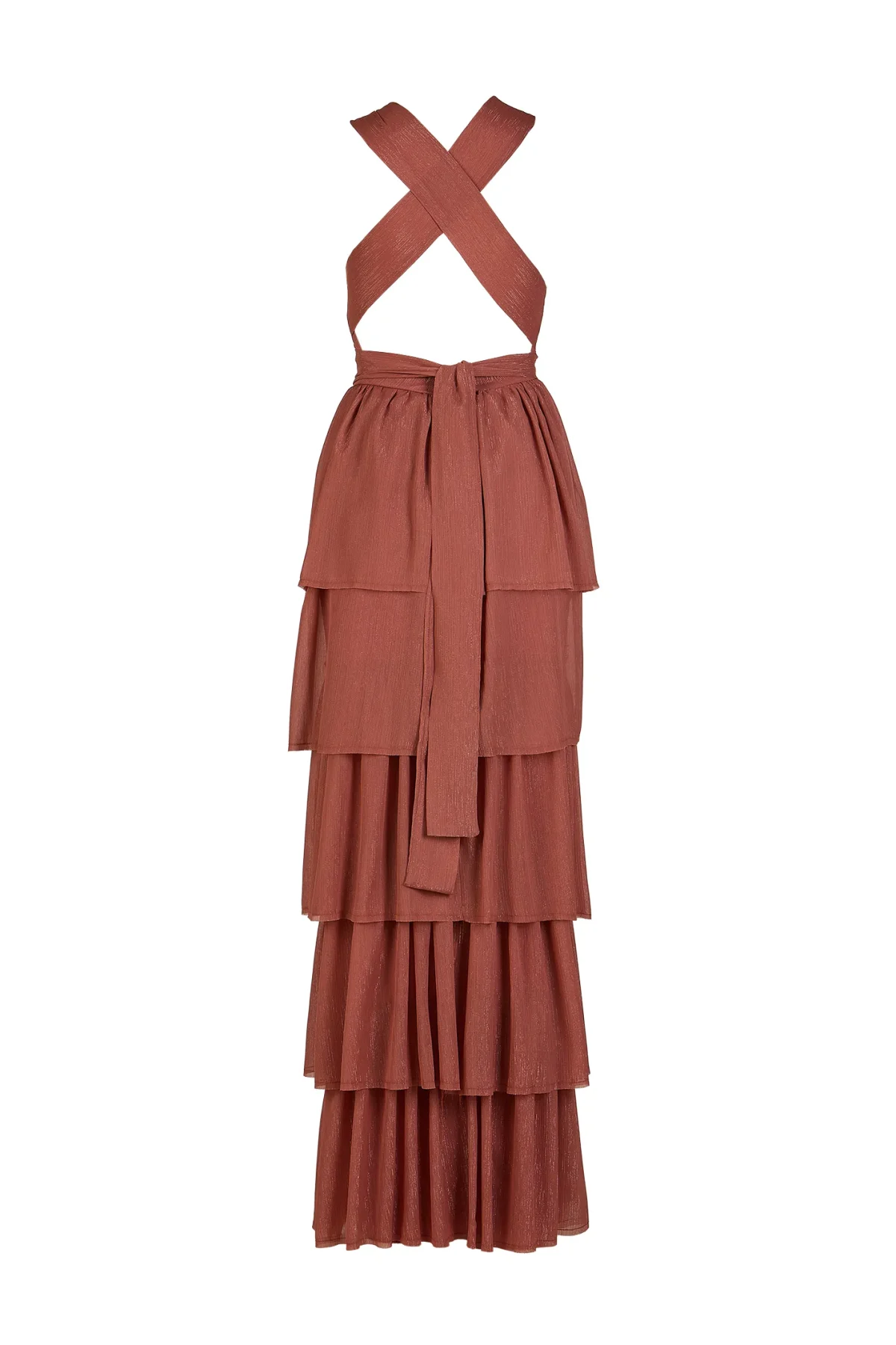 Sonia Kiremit Elbise - BE OZ - Görsel 2