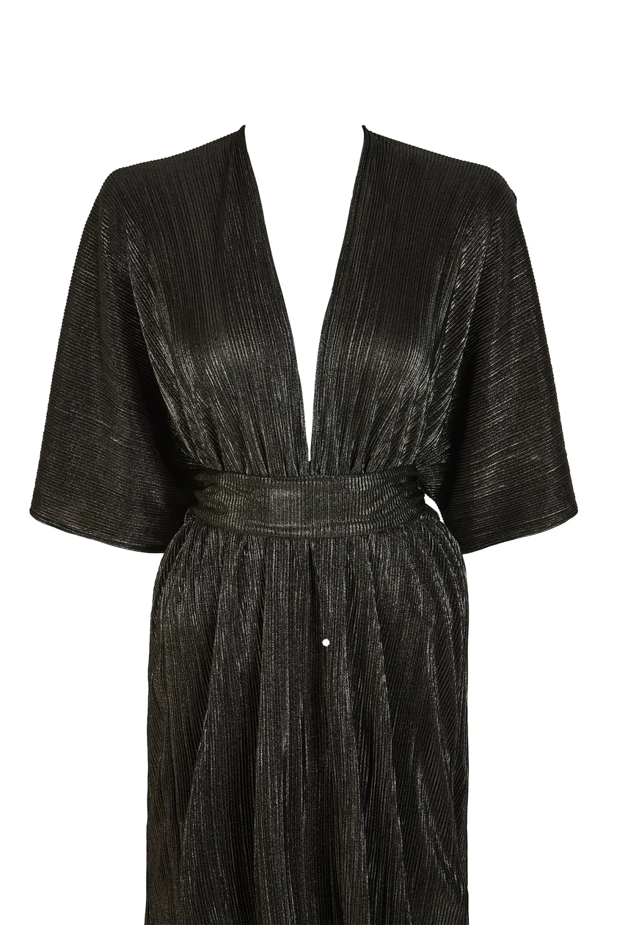 Yarasa Kol Siyah Elbise - BE OZ - Görsel 3