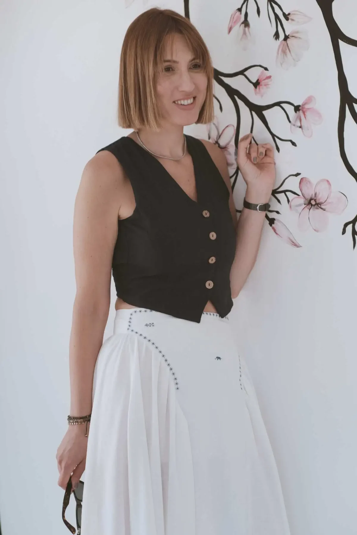 Soley Nakışlı Etek - BE OZ - Görsel 5