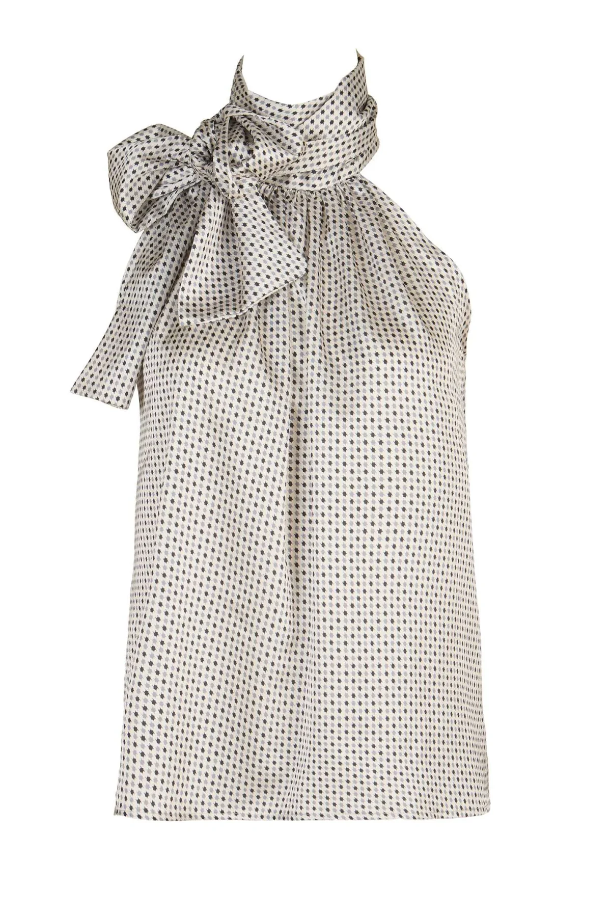 Elegance Siyah/Beyaz Bluz - BE OZ - Görsel 4