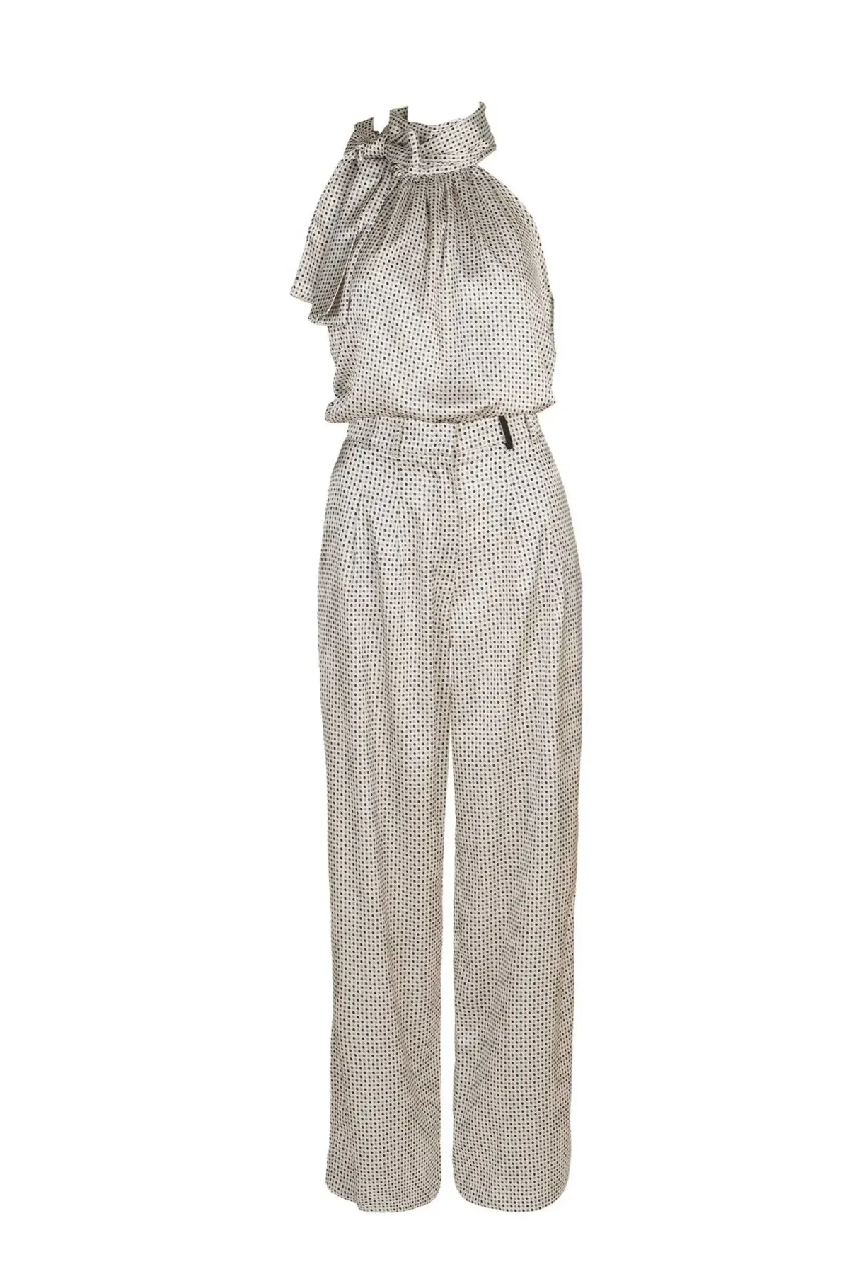 Elegance Siyah/Beyaz Bluz - BE OZ - Görsel 2