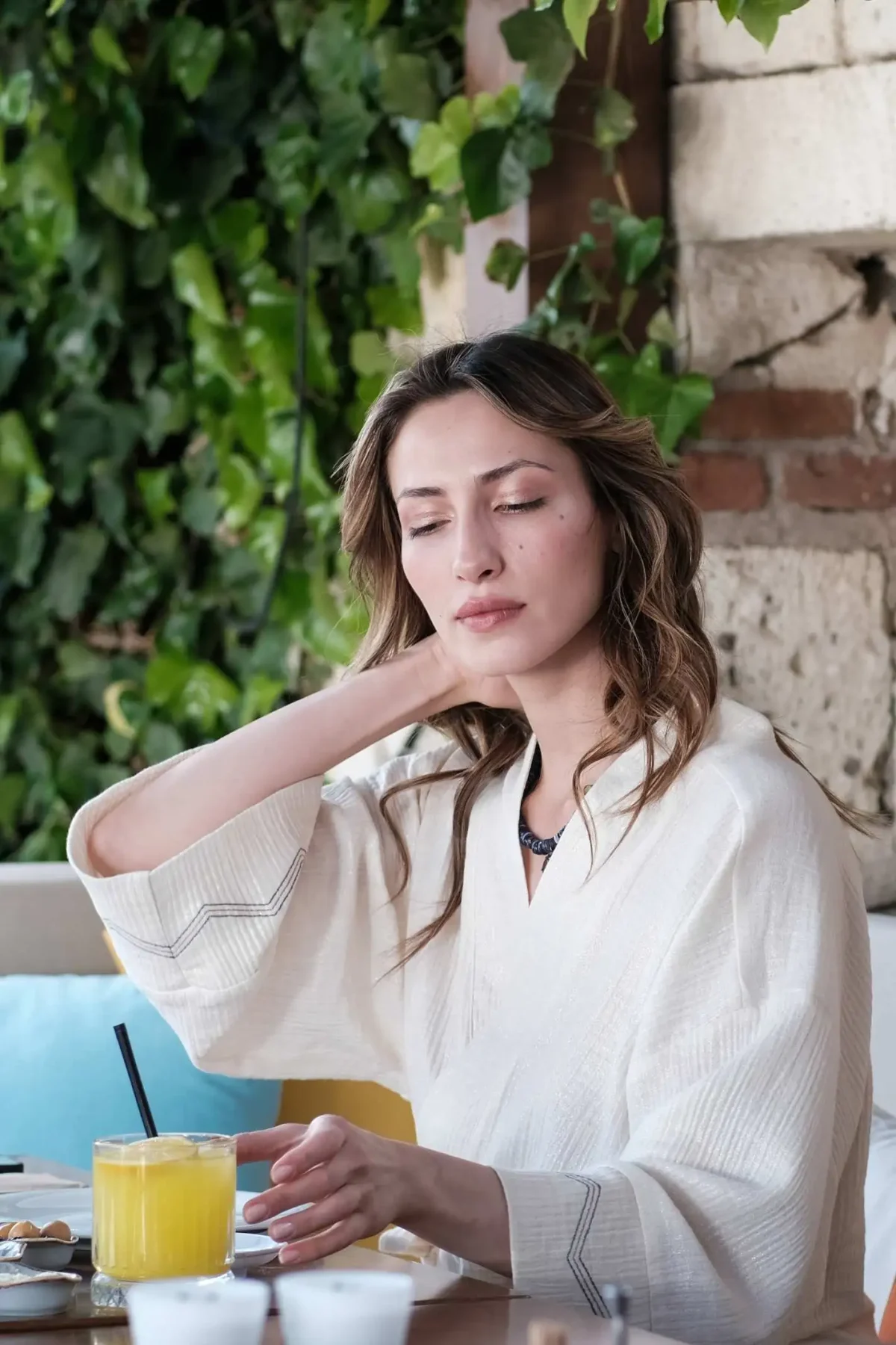 Kiga Gri Kimono - BE OZ - Görsel 8