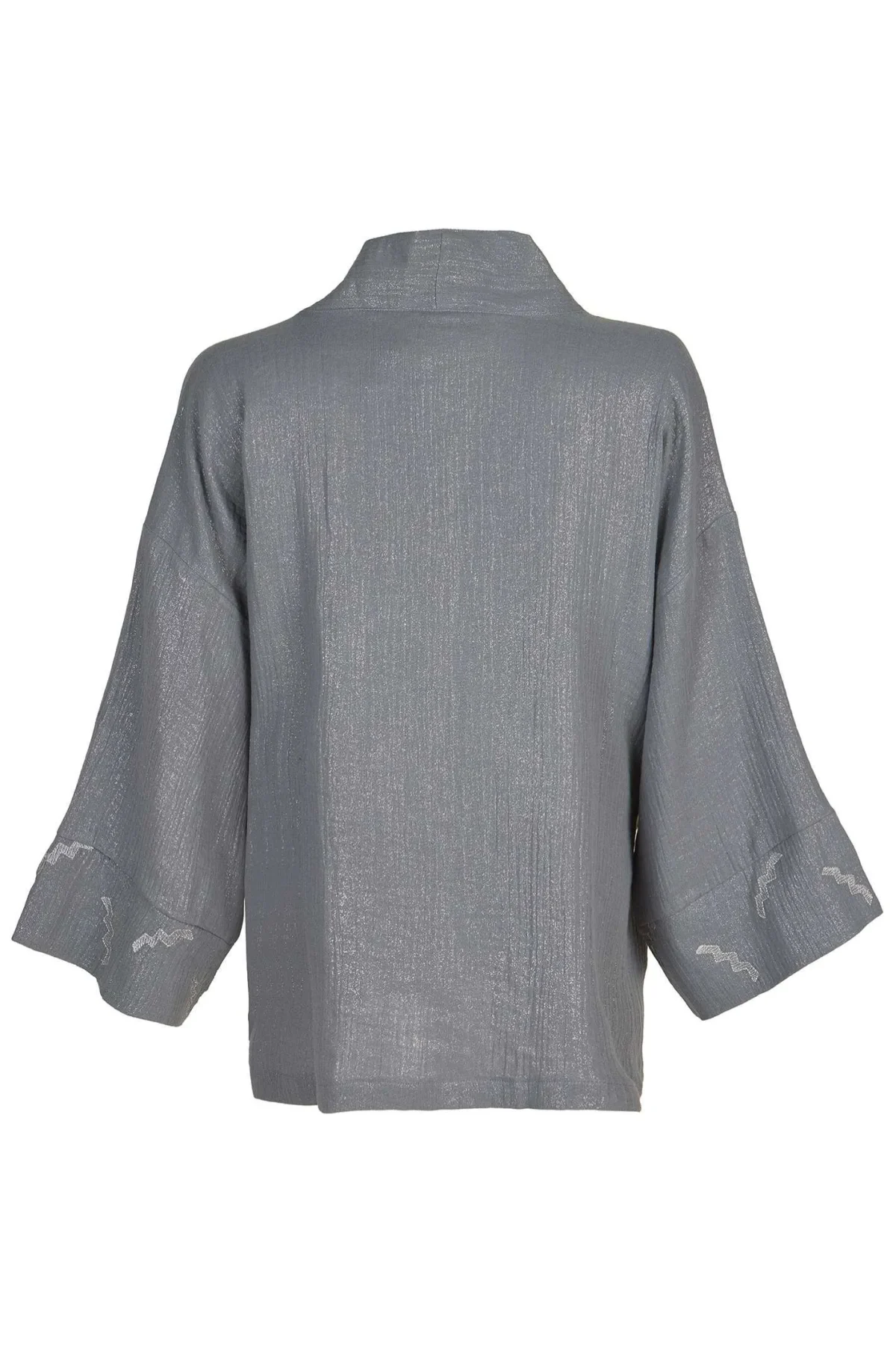 Kiga Gri Kimono - BE OZ - Görsel 15