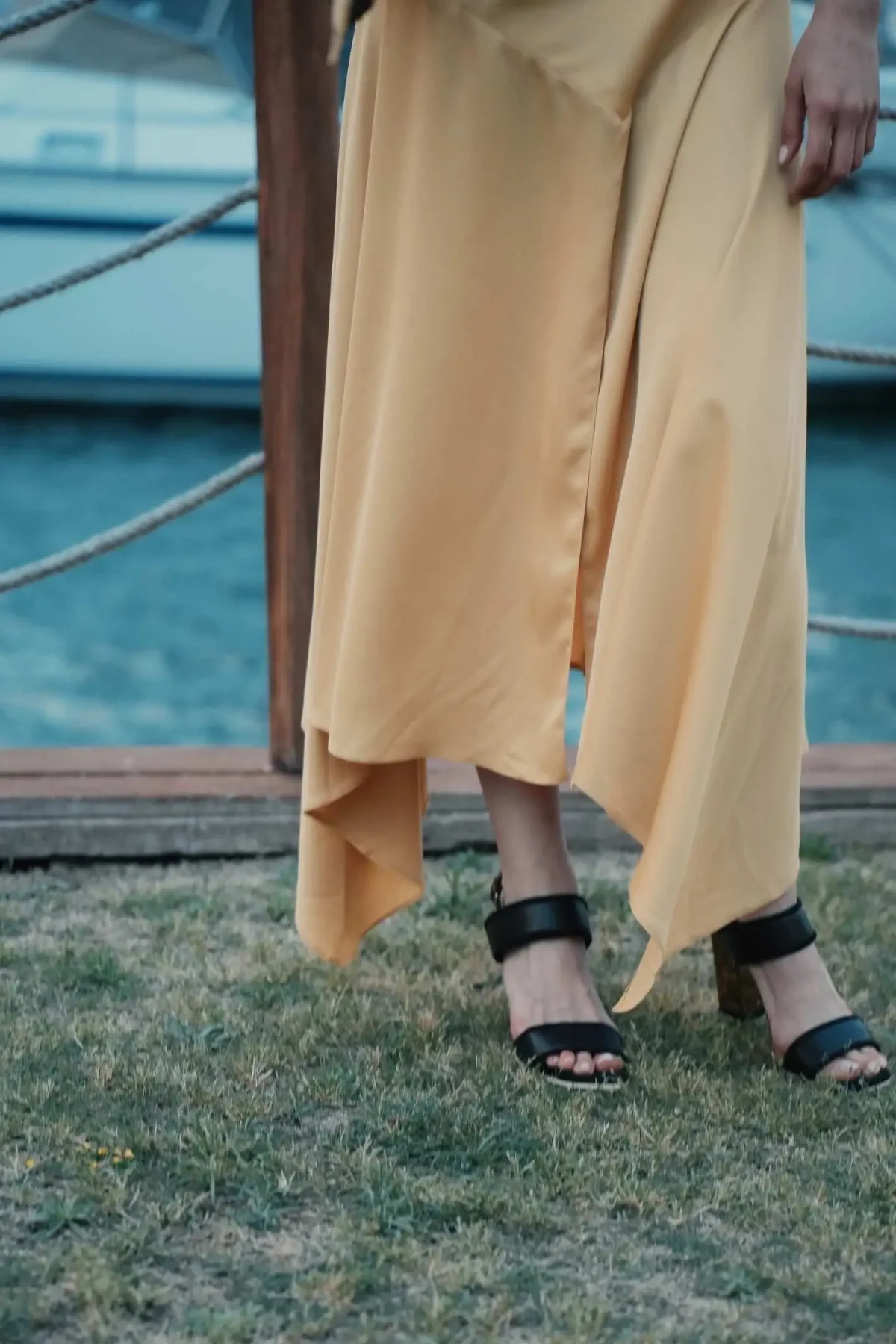 Matmazel Hardal Elbise - BE OZ - Görsel 8