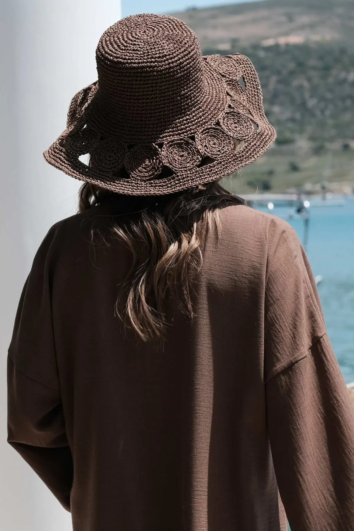 Mocha Uzun Kimono - BE OZ - Görsel 3