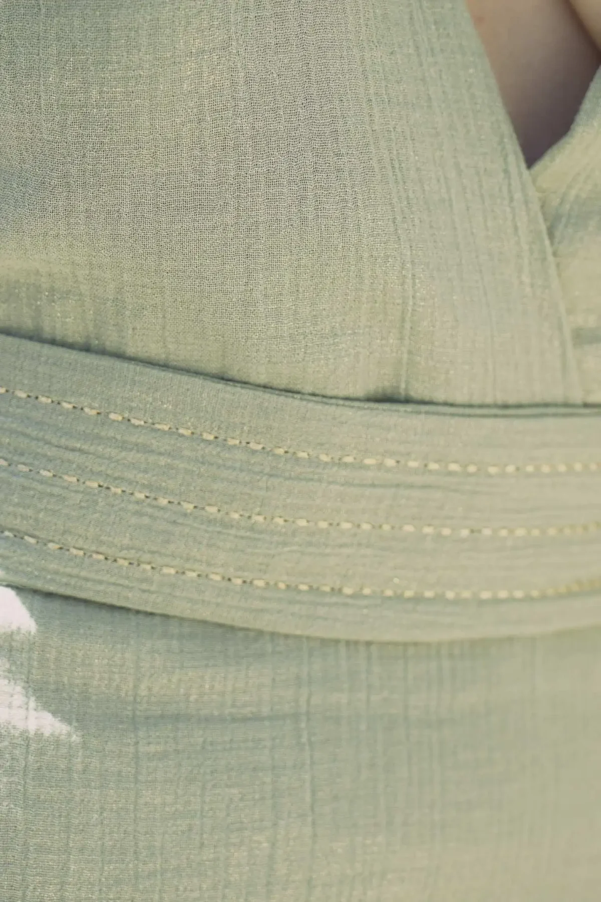 Tracy Müslin Yeşil Elbise - BE OZ - Görsel 2