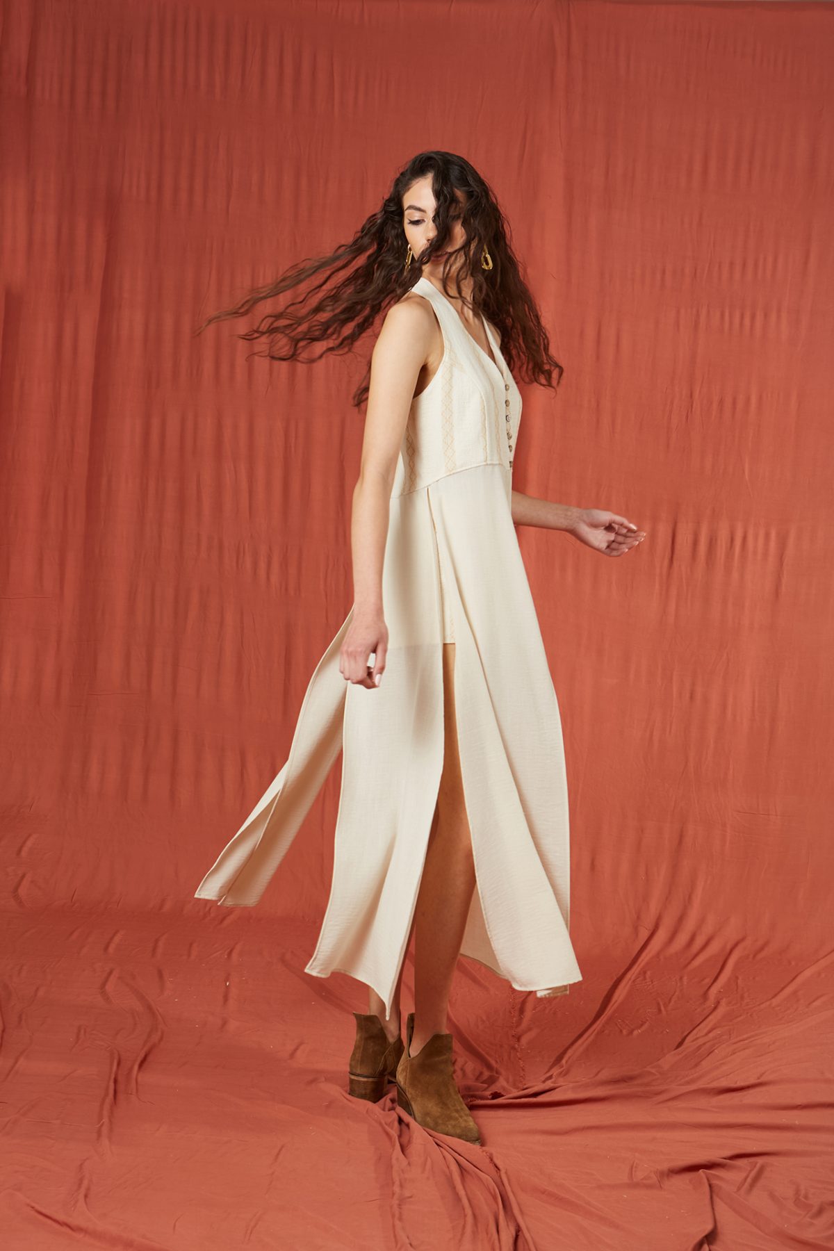 Anka Bej Yelek - BE OZ - Görsel 4