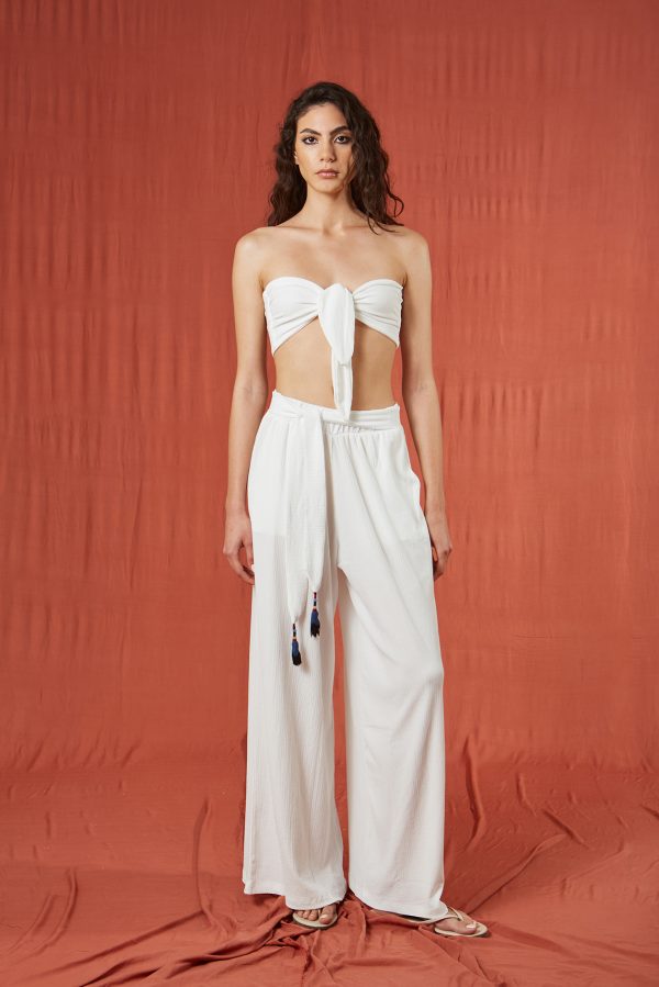 Yahşi Beyaz Pantolon - BE OZ