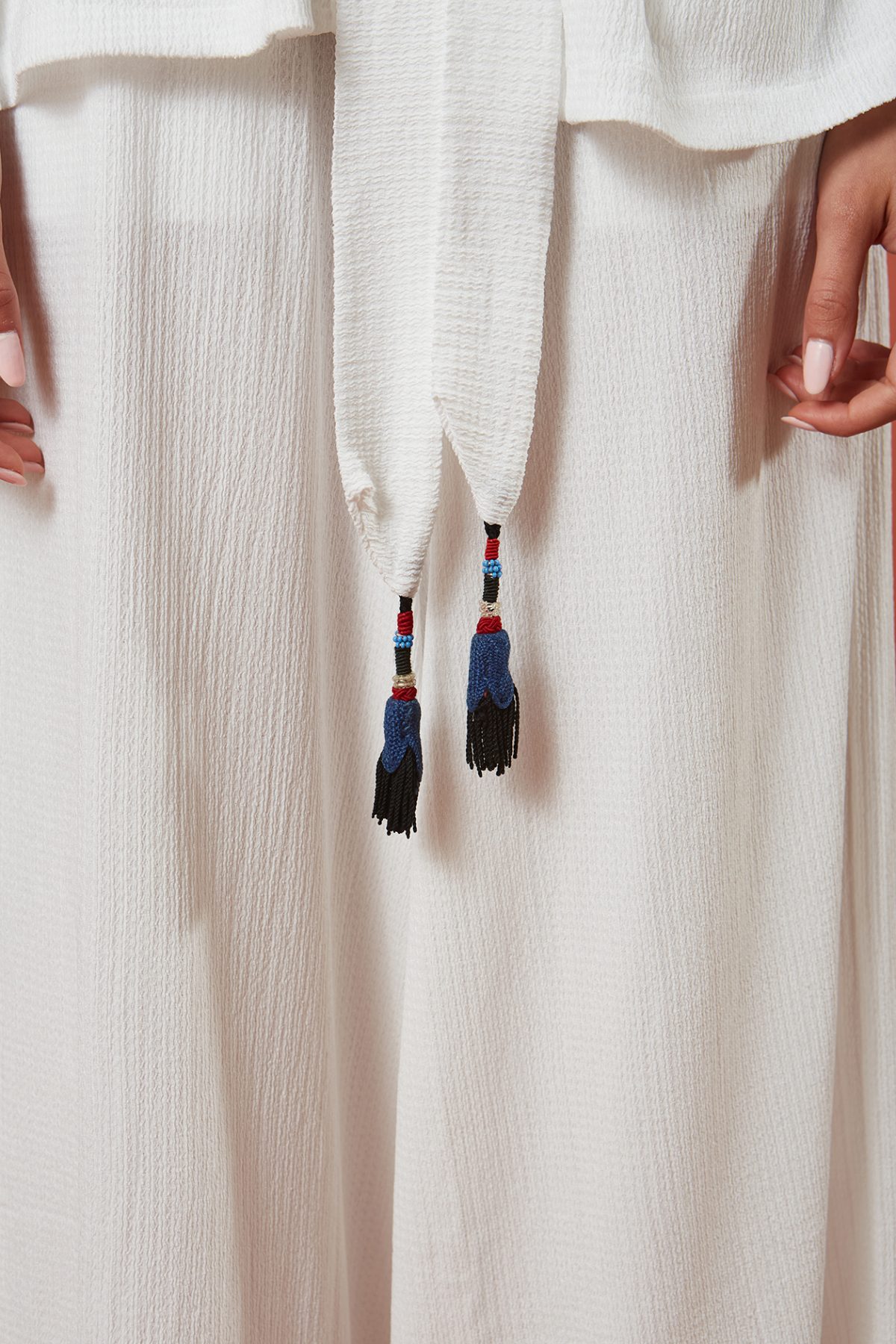 Yahşi Beyaz Kimono - BE OZ - Görsel 4