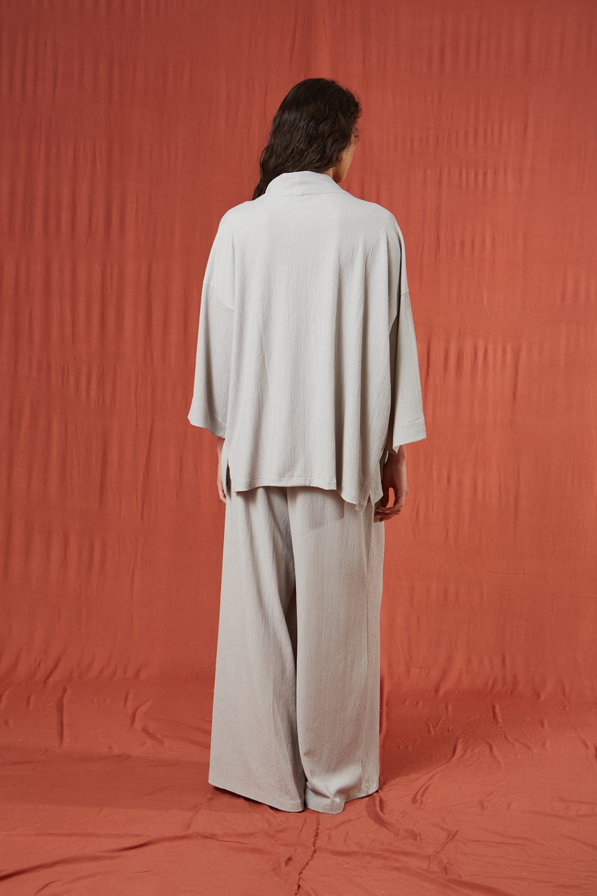 Yahşi Gri Kimono - BE OZ - Görsel 3