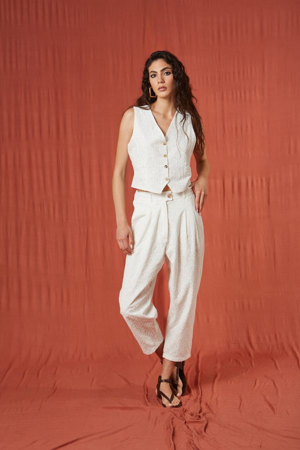 Italy Brode Beyaz Takım - BE OZ