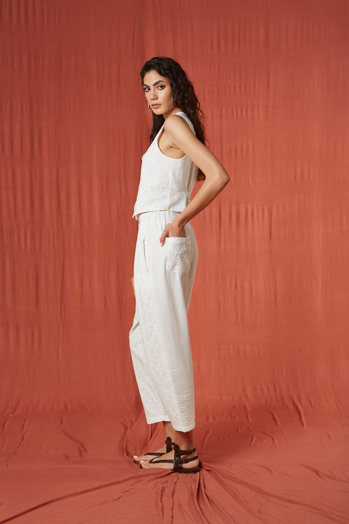 Italy Brode Beyaz Takım - BE OZ - Görsel 7