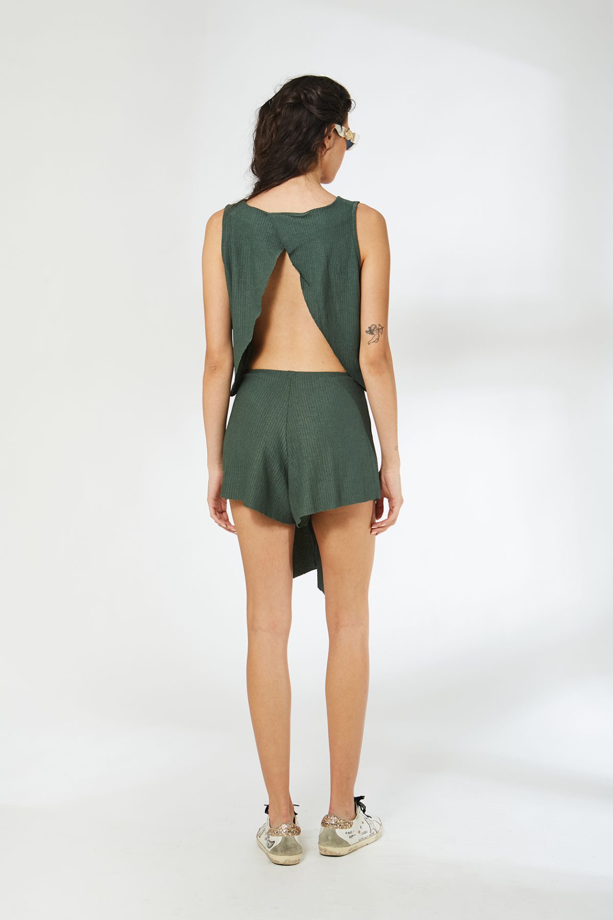 Çisil Yeşil Tulum - BE OZ - Görsel 2